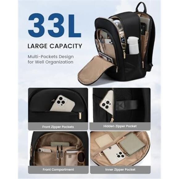Women\'s Laptop Backpack Backpack Purse Large Capacity
